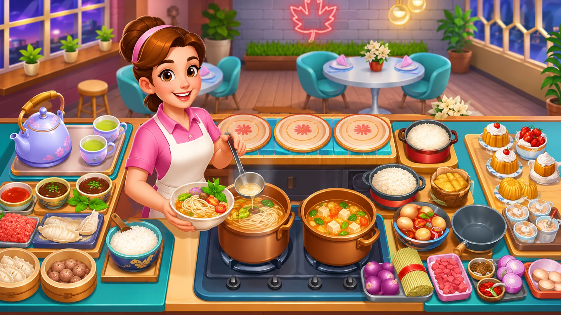 Cooking Express 2 Games screenshot